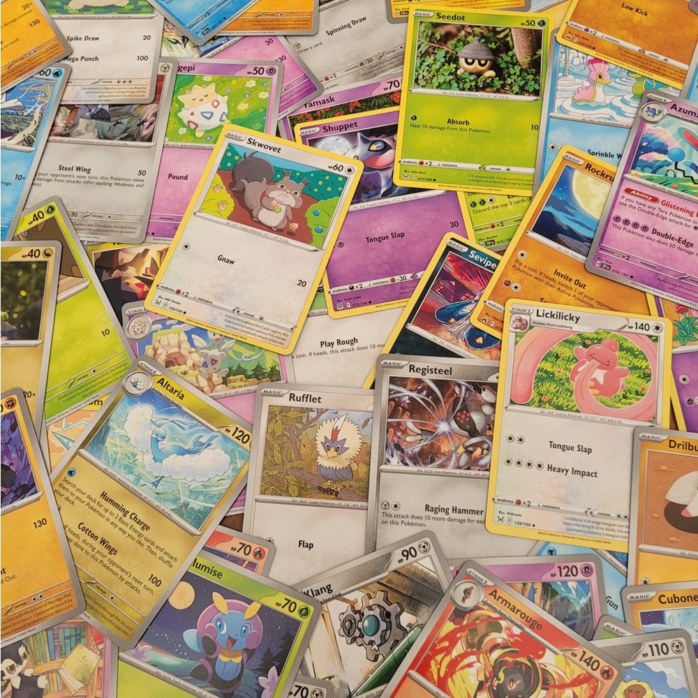 Bulk Pokémon Trading Card x100
Scarlet & violet: Destined Rivals